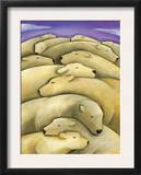 Texture  Sleeping Polar Bears