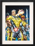 X-Force 1 Cover: Cable  Shatterstar and Cannonball