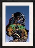 Excalibur 8 Cover: Callisto  Magneto  x-23  omega sentinel and Excalibur