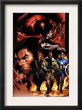Ultimate Nightmare 1 Cover: Nick Fury  Captain America  Wolverine and Colossus
