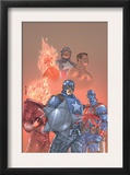 The New Invaders 1 Cover: Captain America  Union Jack  Blazing Skull and Invaders