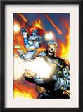 X-Men 196 Cover: Mystique and Cable