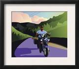 Male Motorcycle Rider