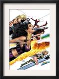 Ultimate Power 9 Cover: Wasp  Human Torch and Power Princess