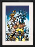 X-Force 6 Cover: Cable  Shatterstar and Domino
