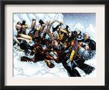 New X-Men 45 Group: Cable  Wolverine and Caliban