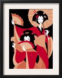 Two Japanese Geisha