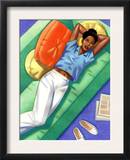 A Woman on a Couch