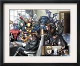X-Men 157 Group: Cyclops  Beast  Wolverine  Nightcrawler  Angel  Lockheed and X-Men