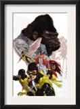X-Men: First Class 8 Cover: Cyclops  Marvel Girl  Angel and Gorilla Man