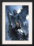 Moon Knight 26 Cover: Punisher and Moon Knight