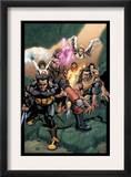 Ultimate X-Men 89 Group: Wolverine  Bishop  Beast and Angel
