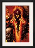 X-Men: Legacy 211 Cover: Dark Phoenix  Brood  Nova and Cassandra