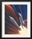 Space Shuttle Taking Off