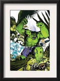 Hulk Team-Up 1 Cover: Hulk  Iceman and Angel