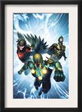 Nova 33 Cover: Nova  Black Bolt and Darkhawk