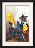 The New Invaders 2 Cover: Captain America