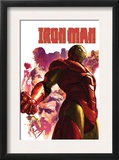 Iron Man 15 Cover: Iron Man  Hulk  Thor  Stark and Tony