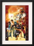 Ultimate X-Men 84 Cover: Wolverine  Bishop  Angel  Storm  Pyro  Dazzler and Psylocke