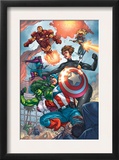 Avengers 84 Group: Captain America  She-Hulk  Lionheart  Iron Man  Hawkeye and Avengers