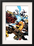 New Avengers 56 Cover: Wolverine  Daken  Captain America and Iron Patriot