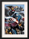 Ultimate Power 6 Group: Captain America  Wasp  Iron Man  Thing  Quicksilver and Shadowcat