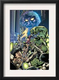 Fantastic Force 3 Cover: Ego  Hulk and Wolverine