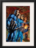 Fantastic Four 554 Cover: Mr Fantastic  Invisible Woman  Human Torch and Thing