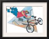 Boy on Stunt Bike