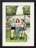 Spider-Man Loves Mary Jane Season 2 4 Cover: Mary Jane Watson  Stacy  Gwen  and Liz Allen