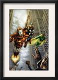 Marvels: Eye Of The Camera 4 Cover: Iron Man  Thor and Vision