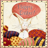 Easter Bunny Holding Egg