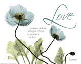 Mineral Blue Love Poppies
