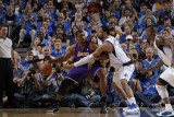 Los Angeles Lakers v Dallas Mavericks - Game Four  Dallas  TX - MAY 8: Andrew Bynum and Tyson Chand