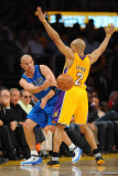 Dallas Mavericks v Los Angeles Lakers - Game One  Los Angeles  CA - MAY 2: Jason Kidd and Derek Fis
