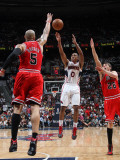 Chicago Bulls v Atlanta Hawks - Game Four   ATLANTA - MAY 8: Jeff Teague and Carlos Boozer