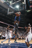 Orlando Magic v Atlanta Hawks - Game Six  Atlanta  GA - APRIL 28: Dwight Howard and Al Horford
