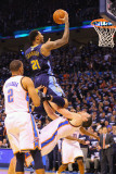 Denver Nuggets v Oklahoma City Thunder - Game Five  Oklahoma City  OK - APRIL 27: Nick Collison and