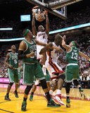 Boston Celtics v Miami Heat - Game Two  Miami  FL - MAY 03: LeBron James  Paul Pierce and Delonte W