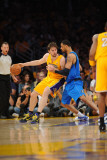 Dallas Mavericks v Los Angeles Lakers - Game One  Los Angeles  CA - MAY 2: Pau Gasol and Tyson Chan