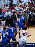 Orlando Magic v Atlanta Hawks - Game Three  Atlanta  GA - APRIL 22: Jason Richardson and Zaza Pachu