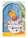 Goldilocks Tries Papa Bear's Poridge