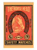 Horse Head Safety Matches