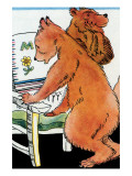 Bears Discover the Chairs