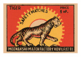 Tiger Safety Matches