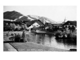 Sun Valley  Idaho - Village Square Scene