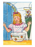 Goldilocks Tries Mama Bear's Porridge