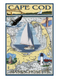 Cape Cod  Massachusetts Chart & Views