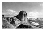 Wyoming - US Hwy 30 View of Toll Gate Rock  Green River