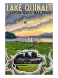 Olympic National Park  Washington - Lake Quinalt